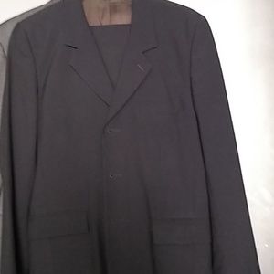 Navy blue Agnes b men wool suit